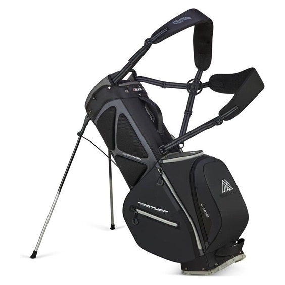 Big Max Dri Lite Feather 2 Standbag, grau/schwarz