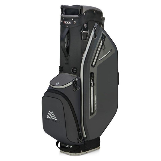 Big Max Dri Lite Feather 2 Standbag, grau/schwarz