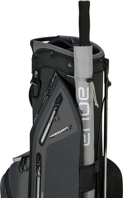 Big Max Dri Lite Feather 2 Standbag, grau/schwarz