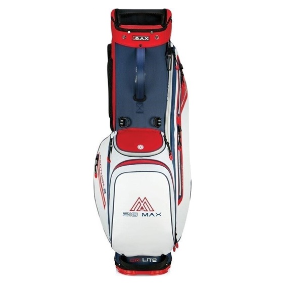 Big Max Dri Lite Feather 2 Standbag, blau/rot/weiss