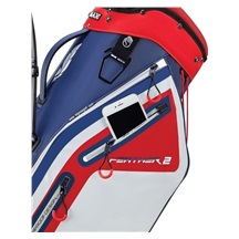 Big Max Dri Lite Feather 2 Standbag, blau/rot/weiss