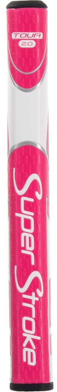 SuperStroke Zenergy Tour 2.0 Putter Grip, pink/weiß