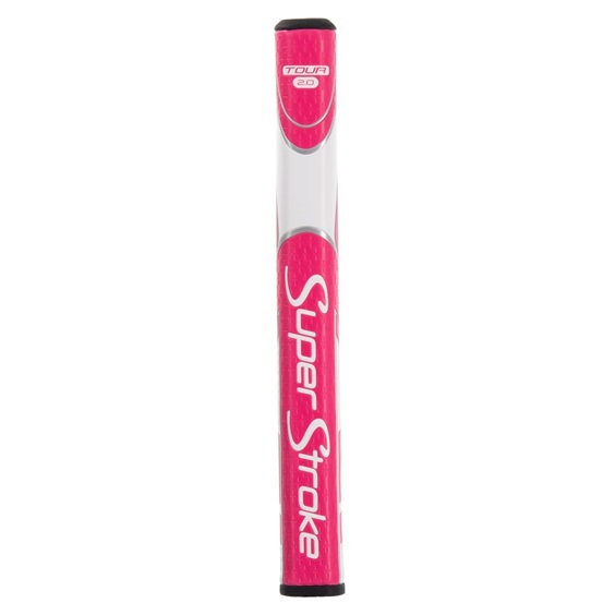 SuperStroke Zenergy Tour 2.0 Putter Grip, pink/weiß