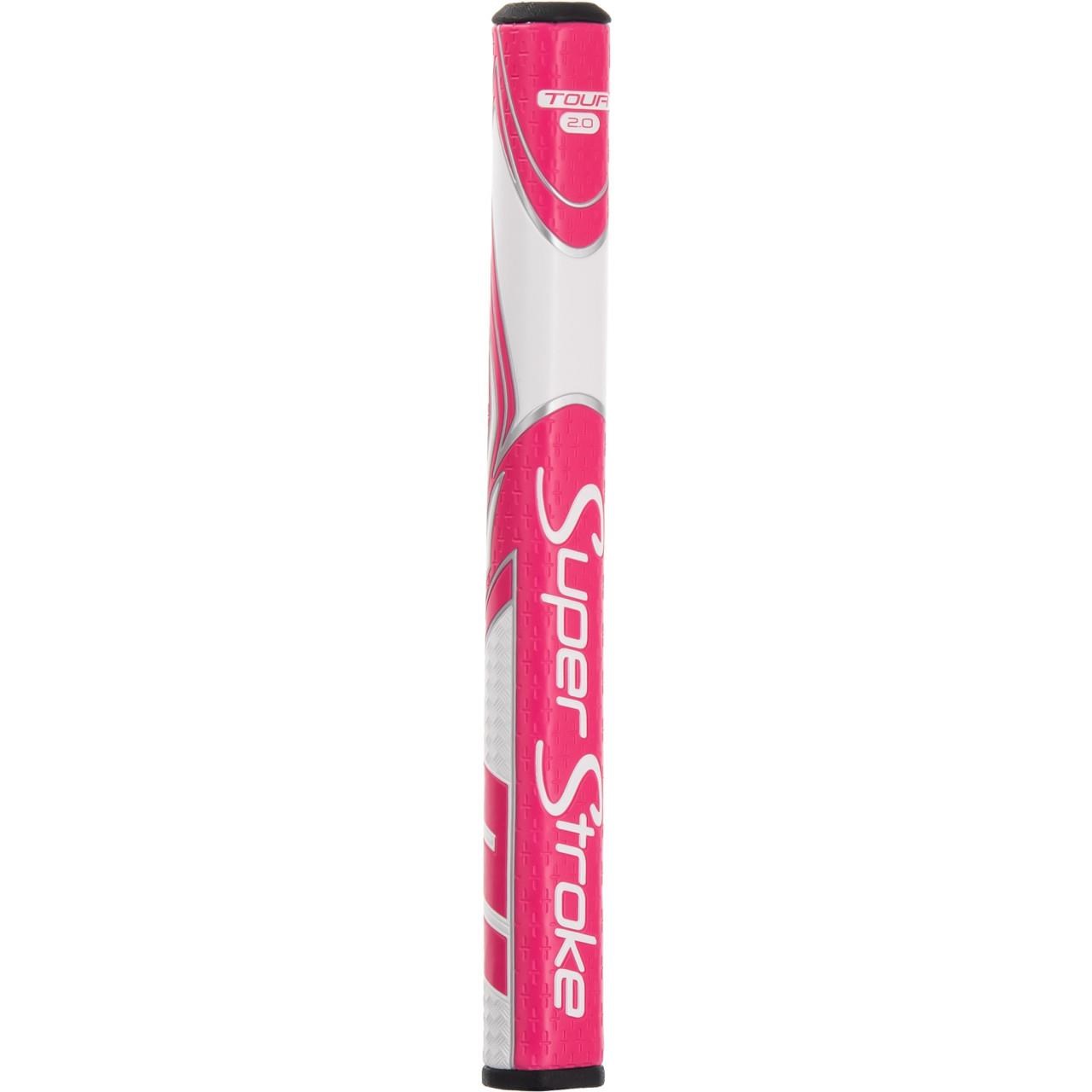 SuperStroke Zenergy Tour 2.0 Putter Grip, pink/weiß