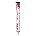 SuperStroke Zenergy Pistol GT 2.0 Putter Griff, weiss/rot