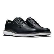 FootJoy Traditions Blucher Herren Golfschuhe, schwarz