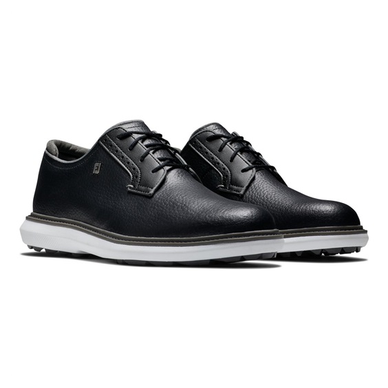 FootJoy Traditions Blucher Herren Golfschuhe, schwarz