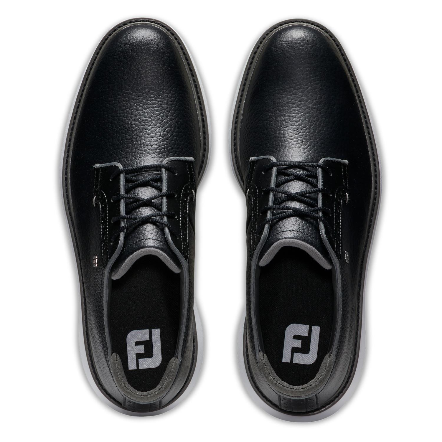 FootJoy Traditions Blucher Herren Golfschuhe, schwarz