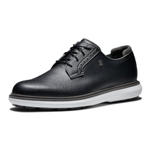 FootJoy Traditions Blucher Herren Golfschuhe, schwarz