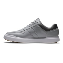 FootJoy Contour Casual Herren Golfschuhe, grau/weiss