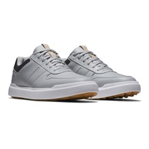 FootJoy Contour Casual Herren Golfschuhe, grau/weiss