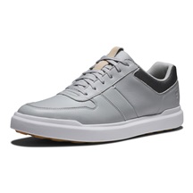 FootJoy Contour Casual Herren Golfschuhe, grau/weiss