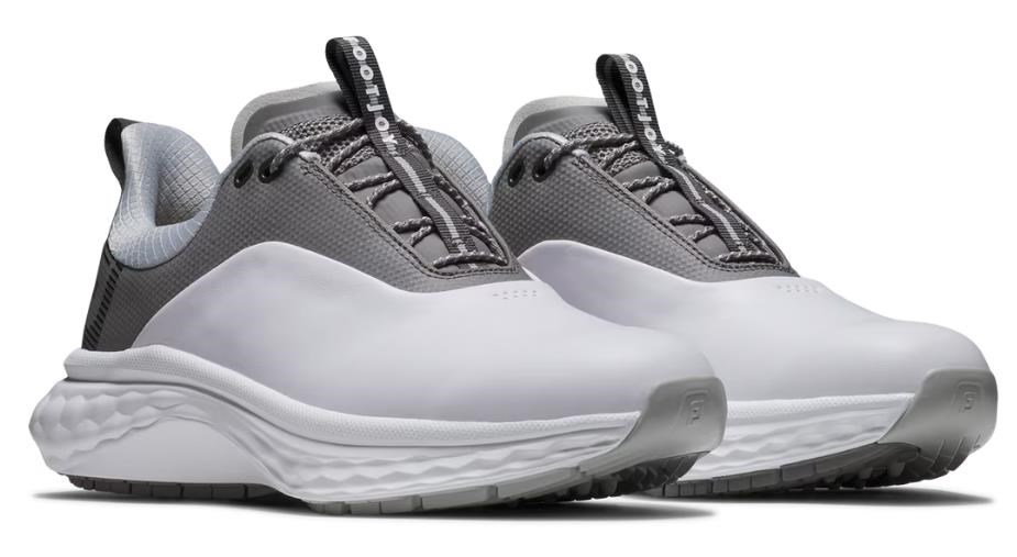 FootJoy Quantum Herren Golfschuhe, weiss/grau