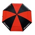 Clicgear Dual Canopy Golf Regenschirm 68", schwarz/rot