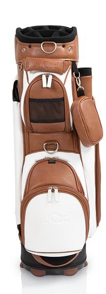 JuCad Style Cart Bag - weiss/braun