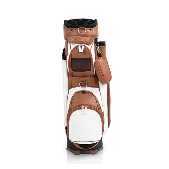 JuCad Style Cart Bag - weiss/braun