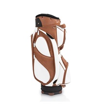 JuCad Style Cart Bag - weiss/braun