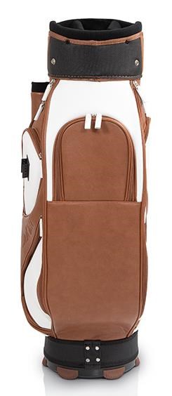 JuCad Style Cart Bag - weiss/braun