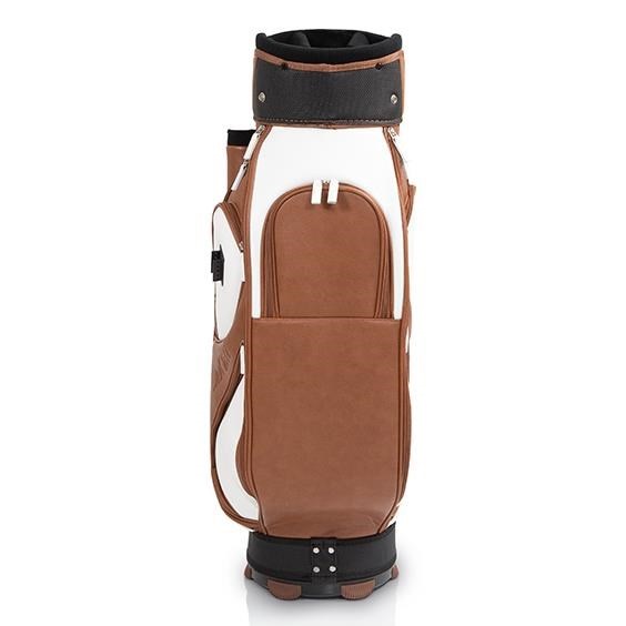 JuCad Style Cart Bag - weiss/braun
