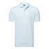 FootJoy Houndstooth Geo Lisle Herren Poloshirt, weiss/blau