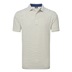 FootJoy Balance Stripe Lisle Herren Poloshirt, blau/weiss/orange