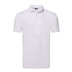 FootJoy Bounce Print Pique Herren Polo, weiss/hibiscus