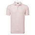 FootJoy Floral Sketch Print Herren Poloshirt, orange/weiss