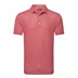 FootJoy Floral Sketch Print Herren Poloshirt, white/hibiscus