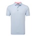 FootJoy Flower Bud Foulard Lisle Poloshirt, blau