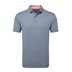 FootJoy Flower Bud Foulard Lisle Poloshirt, flint