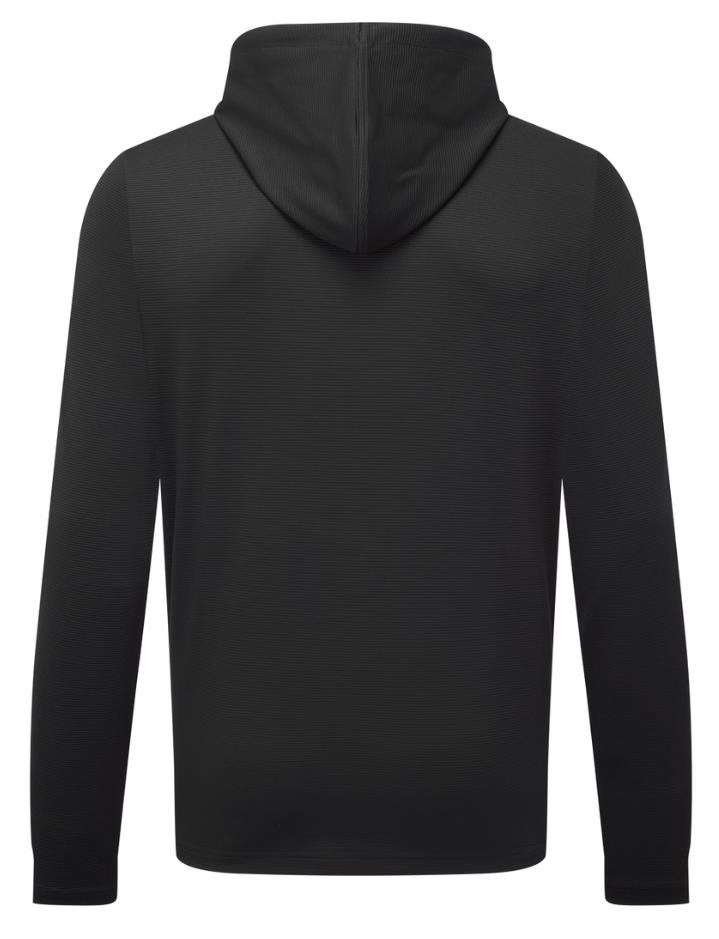 FootJoy Ottoman Jacquard Hoodie Herren Sweatshirt, schwarz