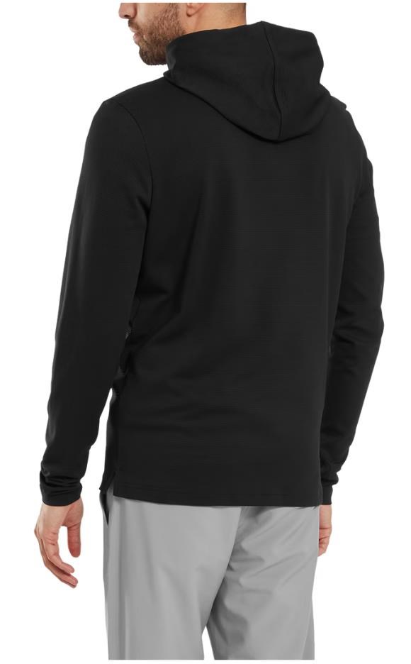 FootJoy Ottoman Jacquard Hoodie Herren Sweatshirt, schwarz