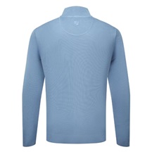 FootJoy Drirelease Button Placket Herren Knopfleisten Pullover, blau