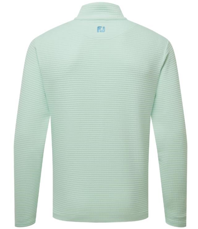FootJoy Quilt Texture Chill-Out Herren Sweatshirt, hellgrün