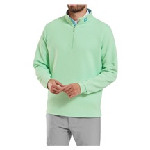 FootJoy Quilt Texture Chill-Out Herren Sweatshirt, hellgrün