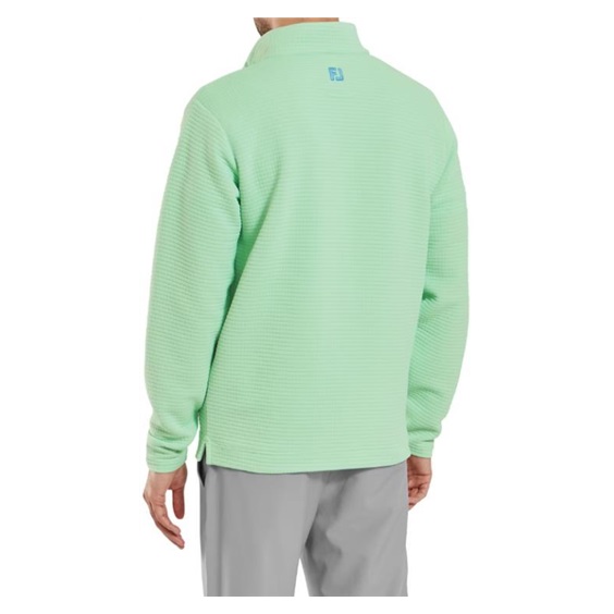 FootJoy Quilt Texture Chill-Out Herren Sweatshirt, hellgrün