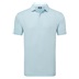 FootJoy Micro Feeder Stripe Lisle Herren Poloshirt, blau/weiss