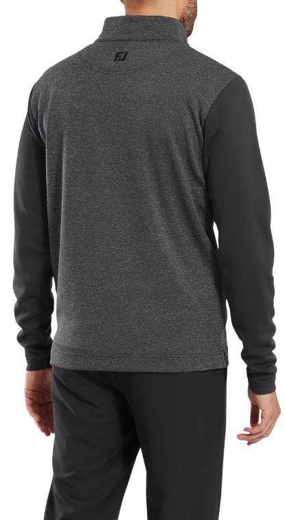 FootJoy Tonal Heather Chill-Out Herren Sweatshirt, schwarz