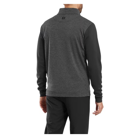 FootJoy Tonal Heather Chill-Out Herren Sweatshirt, schwarz