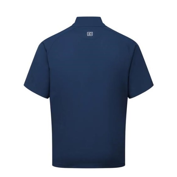 FootJoy Zephyr Short Sleeve Windshirt Herren Windjacke, Navy