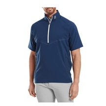 FootJoy Zephyr Short Sleeve Windshirt Herren Windjacke, Navy