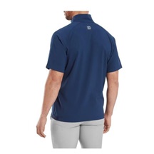 FootJoy Zephyr Short Sleeve Windshirt Herren Windjacke, Navy