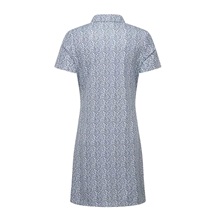 FootJoy Animal Print Damen Golfkleid, dunkelblau/weiss