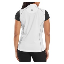 FootJoy TempoSeries Full-Zip Damen Weste, weiss/silber
