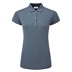 FootJoy Cap Sleeve Lisle Damen Poloshirt, heather navy