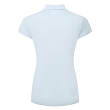 FootJoy Cap Sleeve Lisle Damen Poloshirt, skyway
