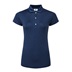 FootJoy Painted Floral Cap Sleeve Lisle Damen Poloshirt, dunkelblau