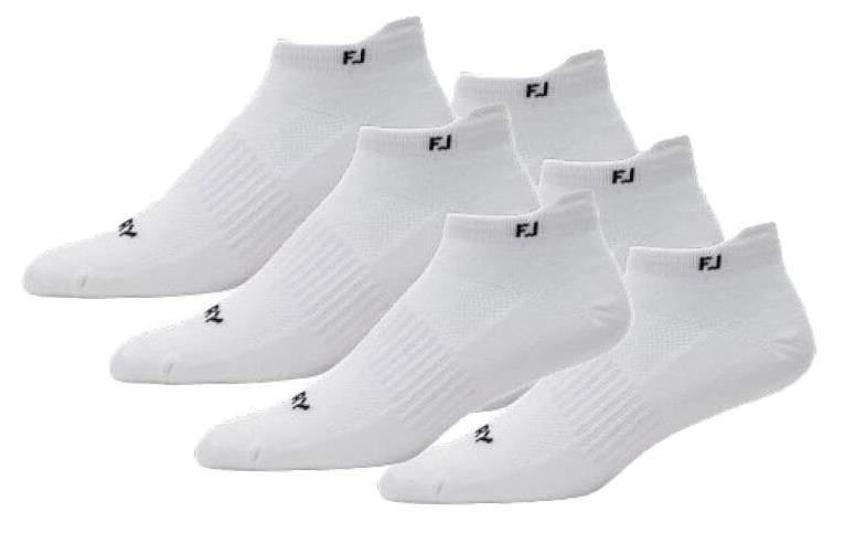 FootJoy ProDry Lightweight Damen Socken, 3Paar, weiss