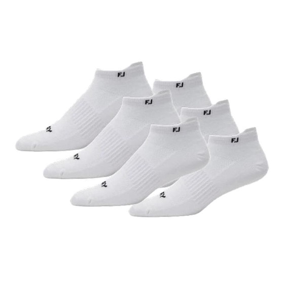 FootJoy ProDry Lightweight Damen Socken, 3Paar, weiss
