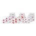 FootJoy ComfortSof Sportlet Fruit Damen Golfsocken, 3Paar